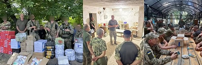 FVIの現地パートナー団体KJMCがキーフで支援活動をしています。